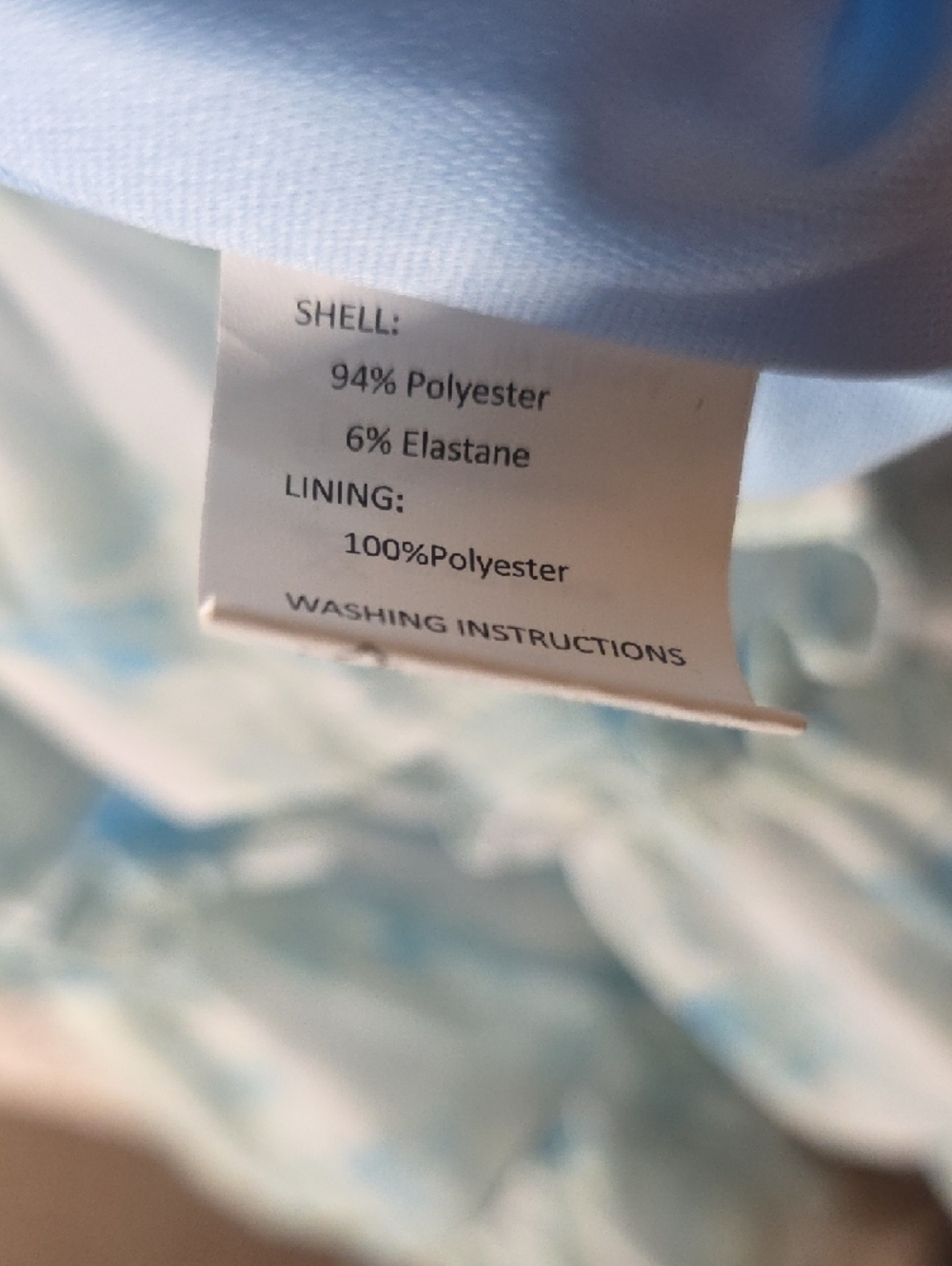 Light Blue Floral Ruffle Tiered Sundress Size 2 - Picture 3 of 6